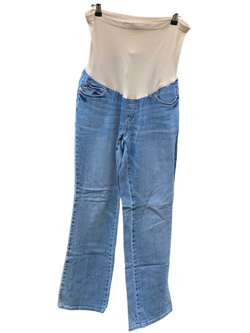 American Star Full Panel Maternity Bootcut Jeans Medium Light Wash
